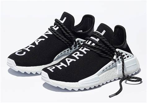 human race x chanel price|chanel x pharrell williams adidas hu nmd trail sneakers.